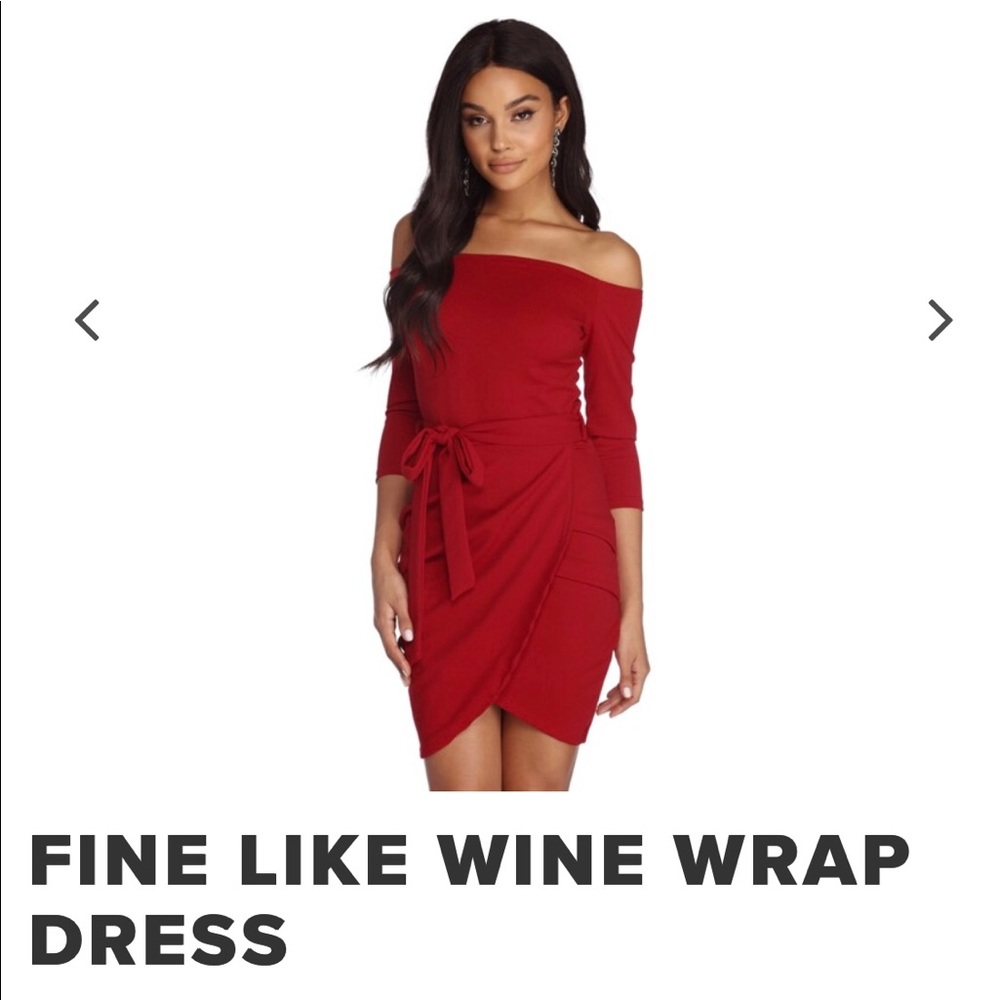 Off the shoulder Windsor dress